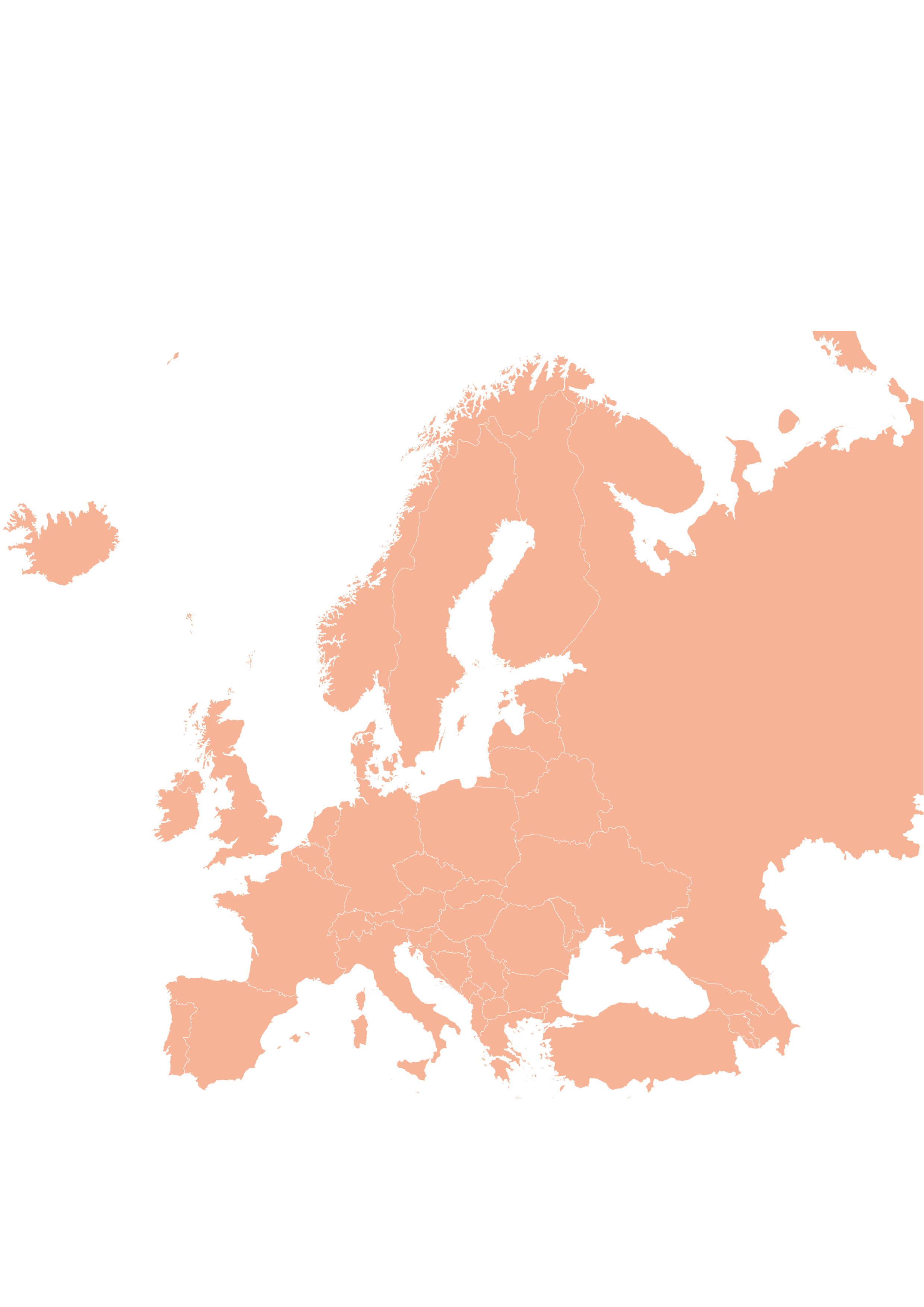 Gebietskarte Deutschland