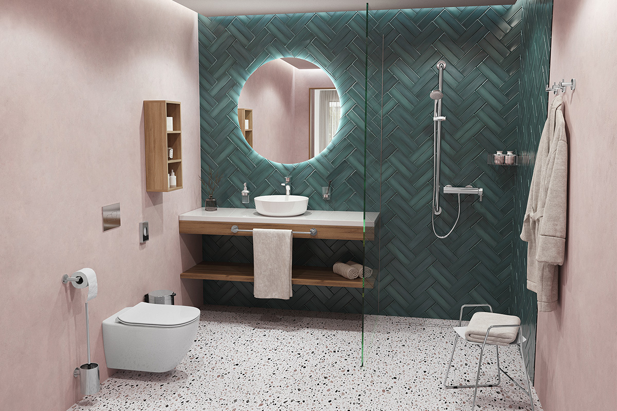 Inox Care Hotelbadezimmer